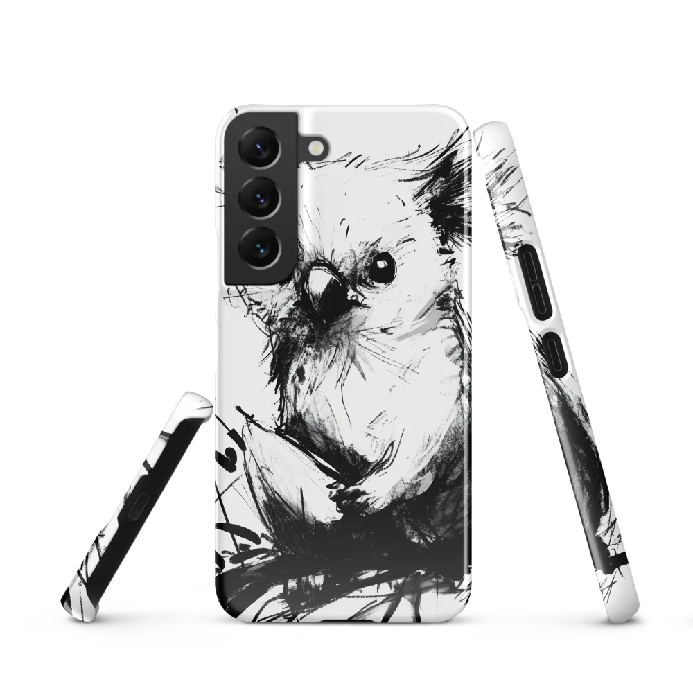 Whimsical Koala in Ink