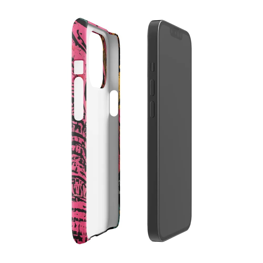 Bold Encounter: The Vibrant Elephant | Phone Case |  13 Pro | Snap Case | Glossy