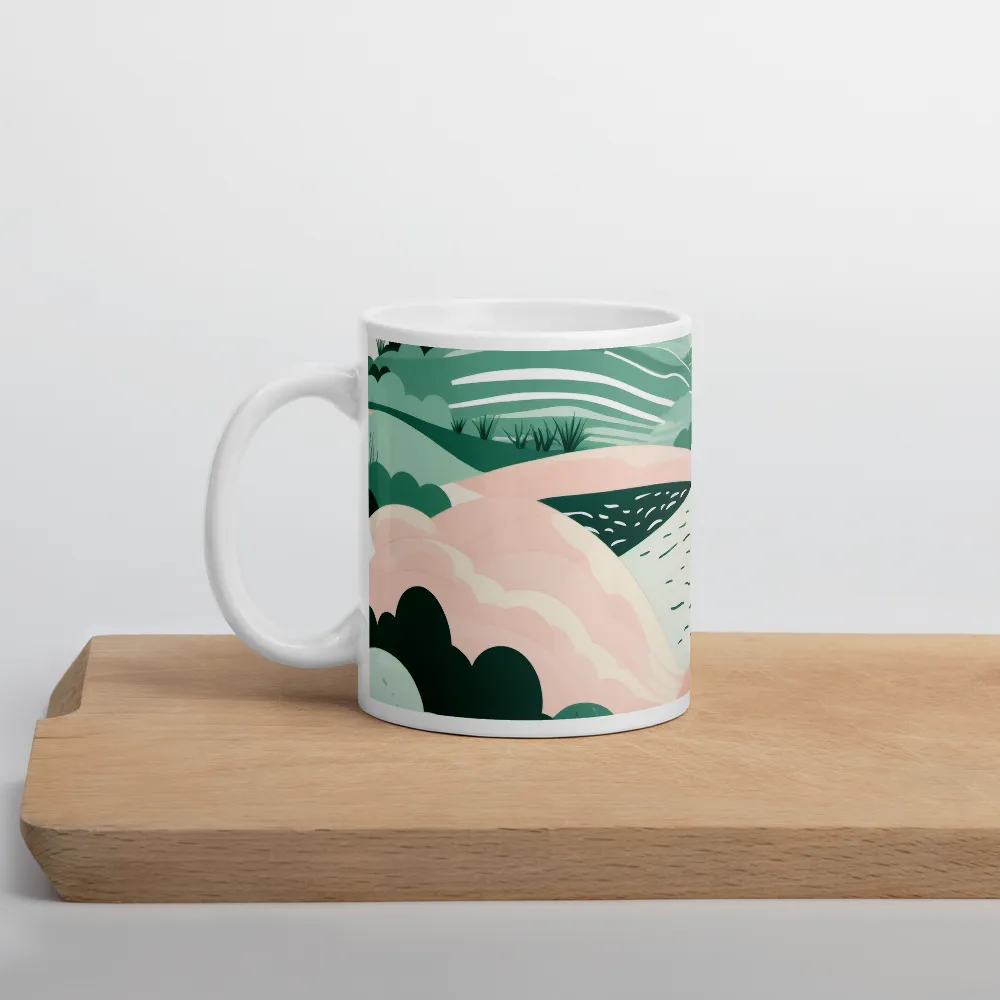 Whispers of Serenity | Mug with White inside | 11 oz