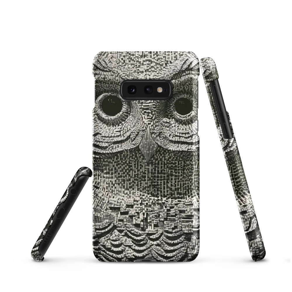 Intricate Owl of Textures