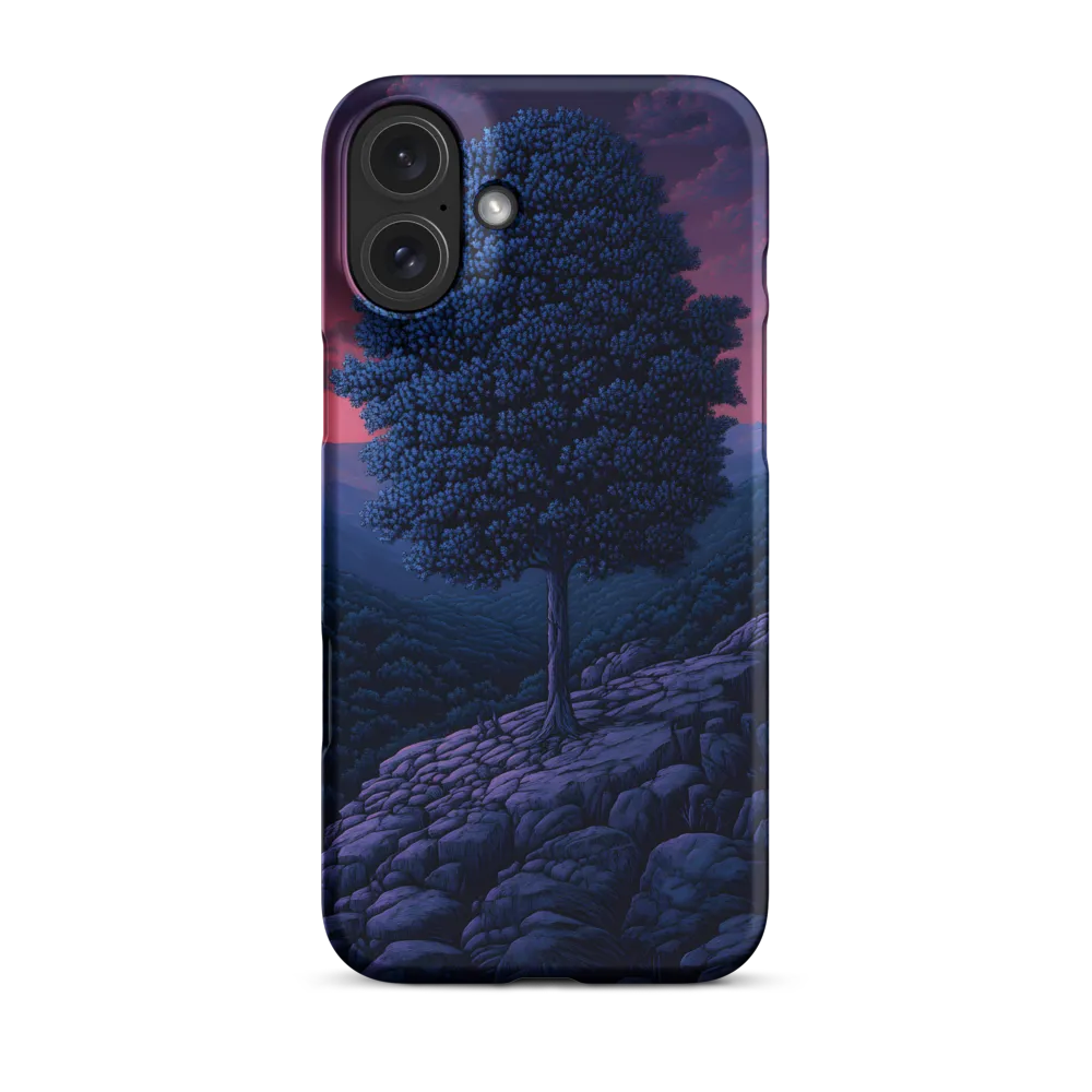 Solitary Sentinel: A Tree at Dusk