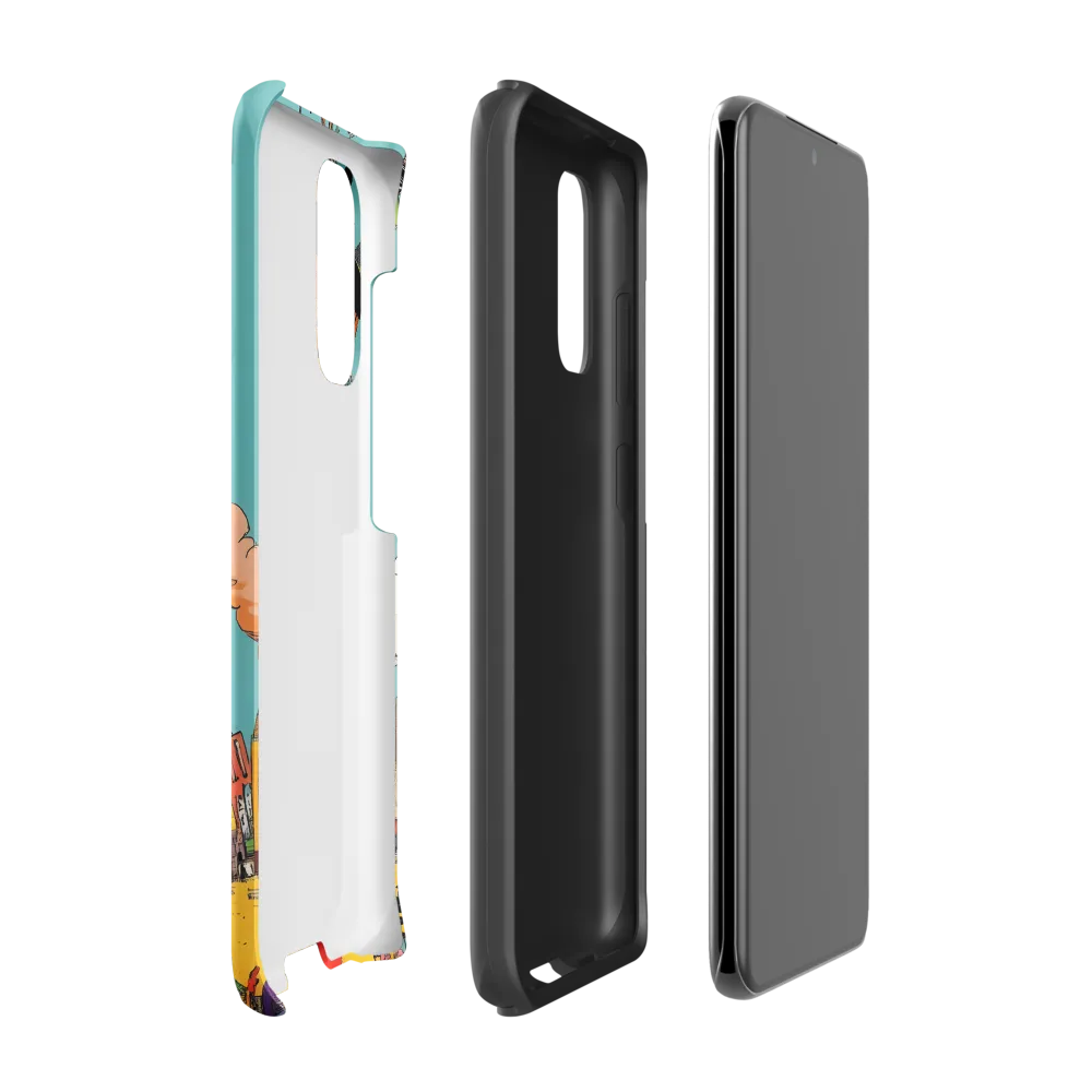 Urban Fantasia: A Whimsical Encounter | Phone Case |  S20 | Tough Case | Matte