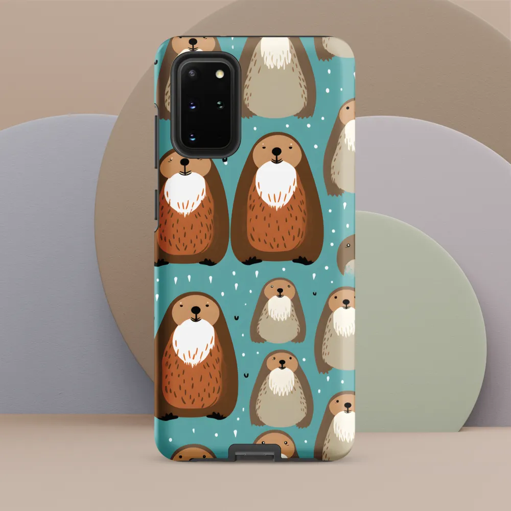 Whimsical Otter Pattern