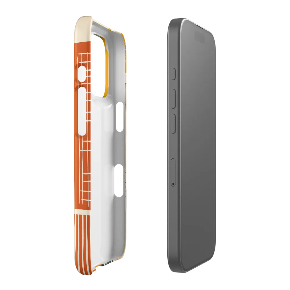 Urban Melodies: A Modern Cityscape | Phone Case |  16 Pro | Snap Case | Matte