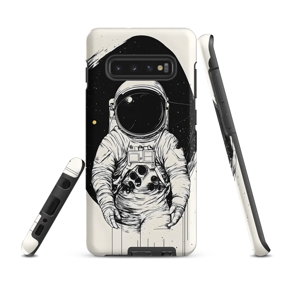 Cosmic Voyager | Phone Case |  S10 Plus | Tough Case | Matte