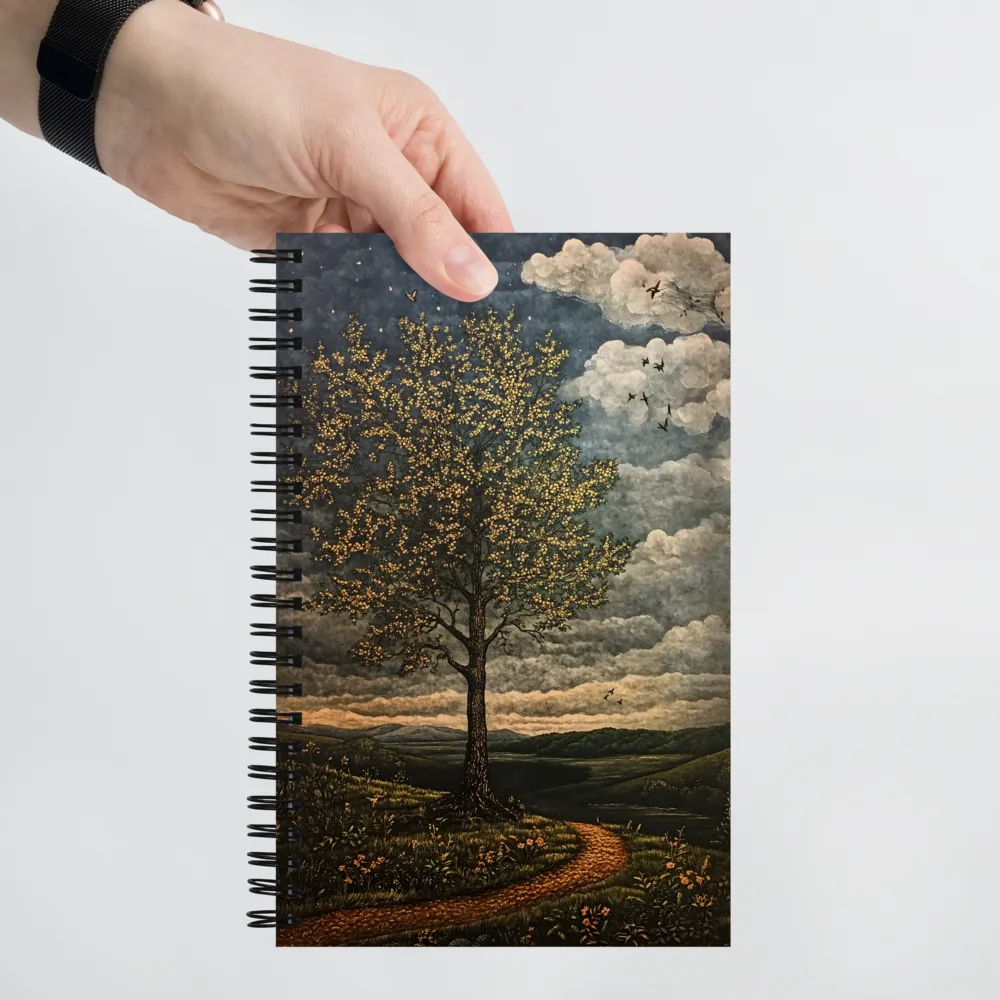 Embracing Nature's Serenity | Spiral Notebook