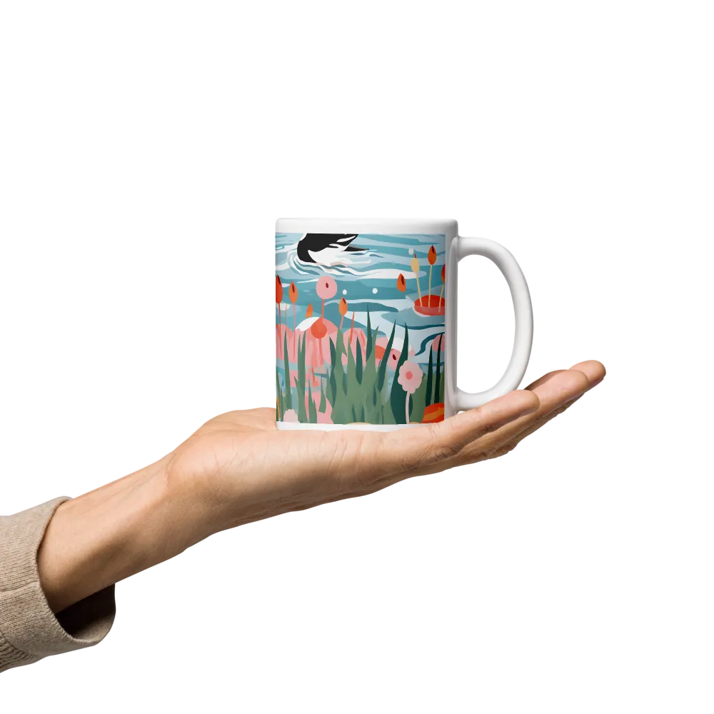 Serenity in Aquatic Harmony | Mugs | Multiple Sizes & Colors