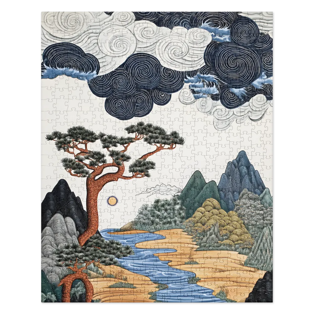 Tranquil Harmony in Nature | Jigsaw Puzzle | 520 pieces