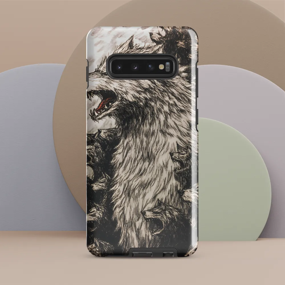 The Pack's Fury | Phone Case |  S10 Plus | Tough Case | Glossy