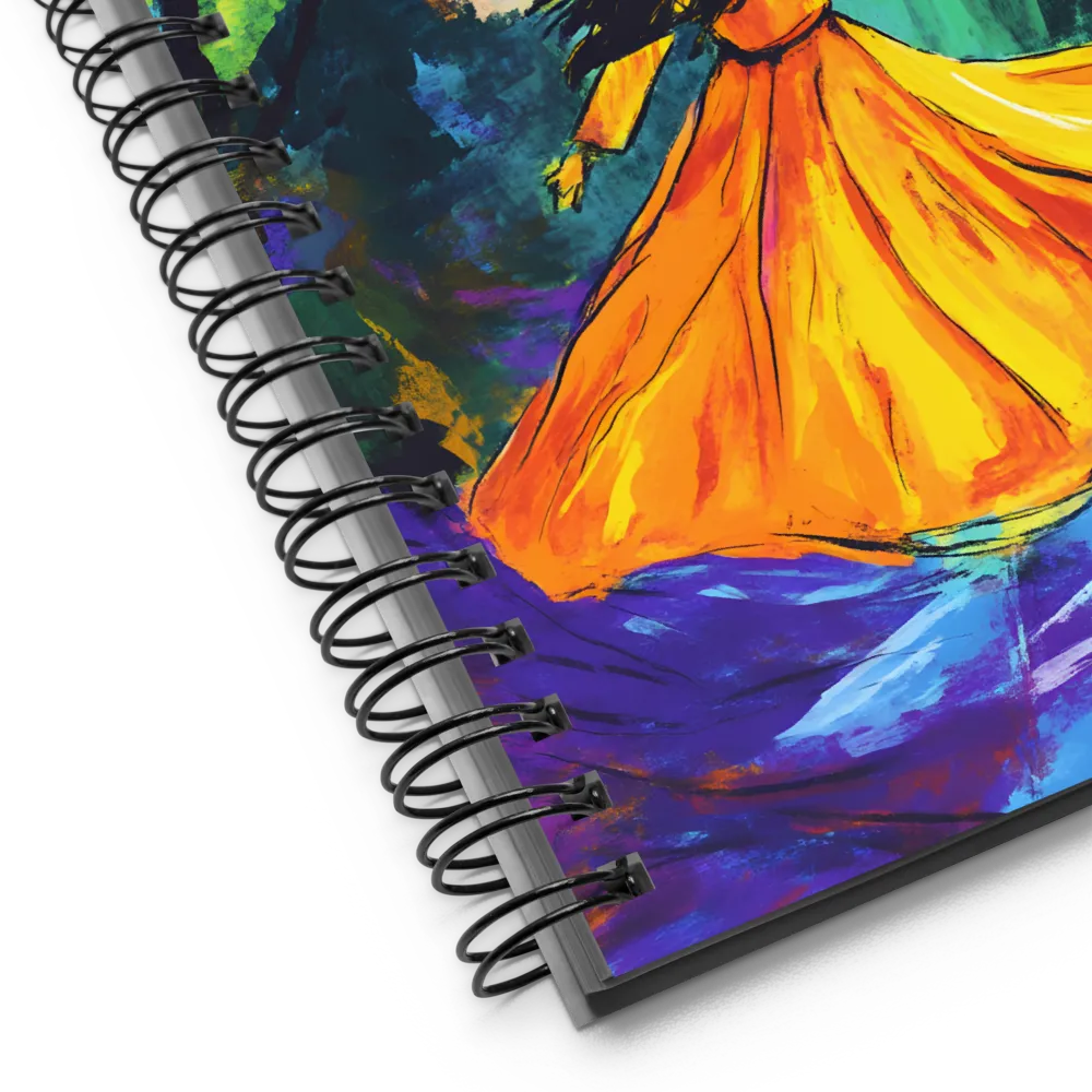 Dance of Dreams: Journey to the Castle | Spiral Notebook