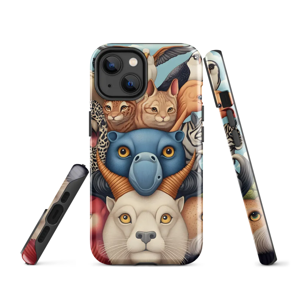 Harmonious Echoes of Wildlife | Phone Case |  14 | Tough Case | Glossy