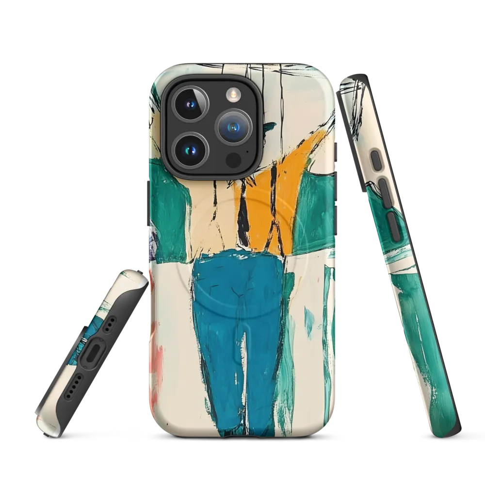 The Joyful Puppet | Phone Case |  16 Pro | MagSafe® Tough Case | Matte