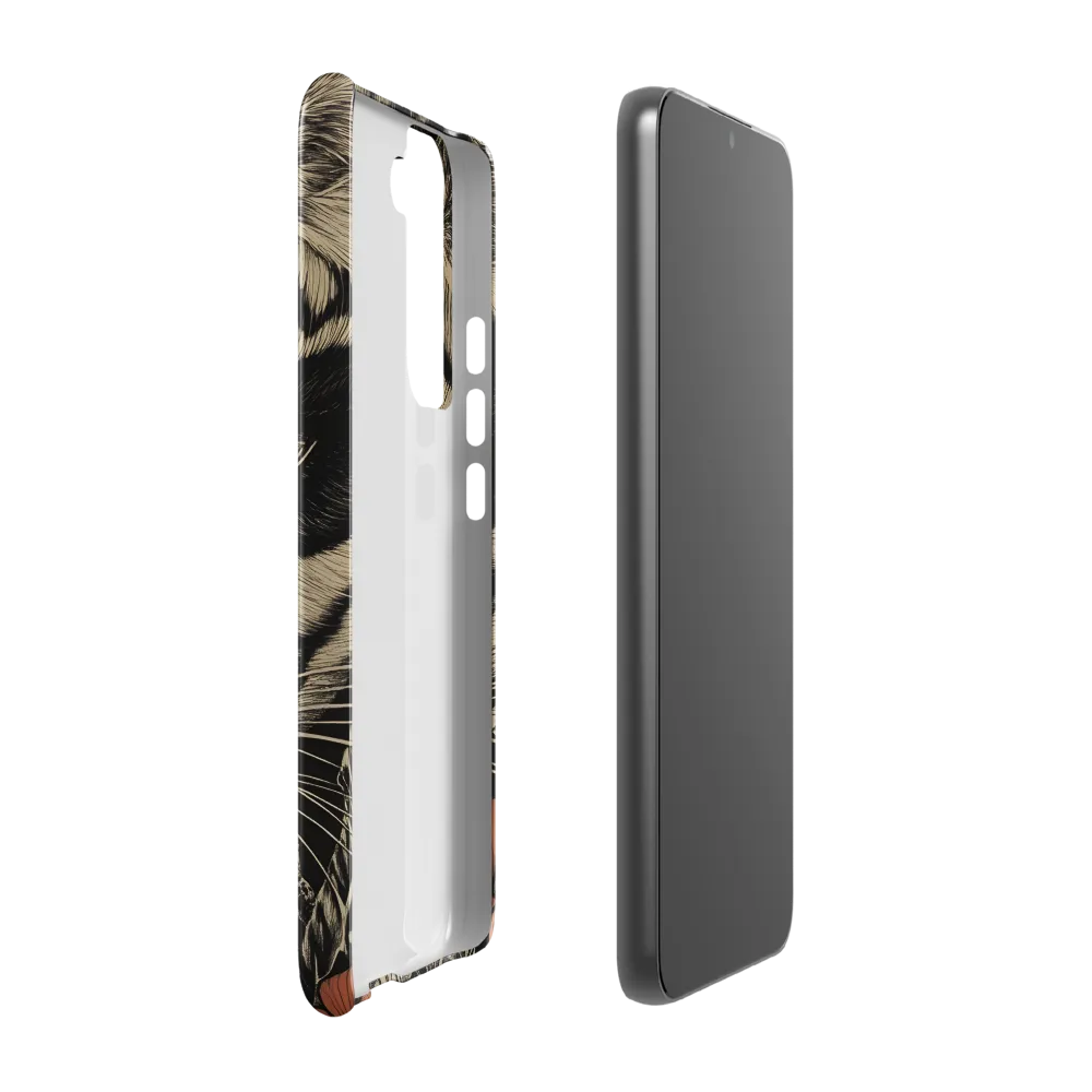 Feline Majesty: The Human-Leopard Connection | Phone Case |  S22 Plus | Snap Case | Glossy