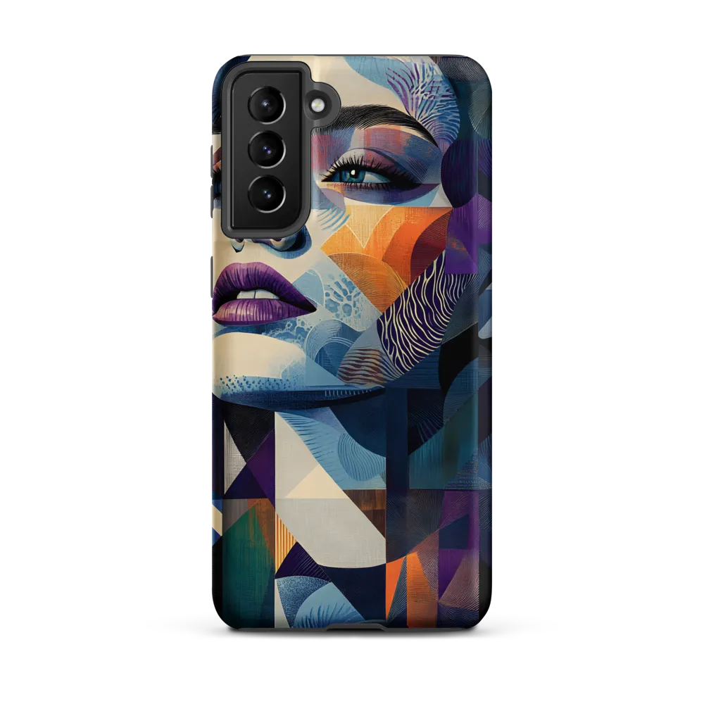 Fragmented Mystery: A Modern Portrait