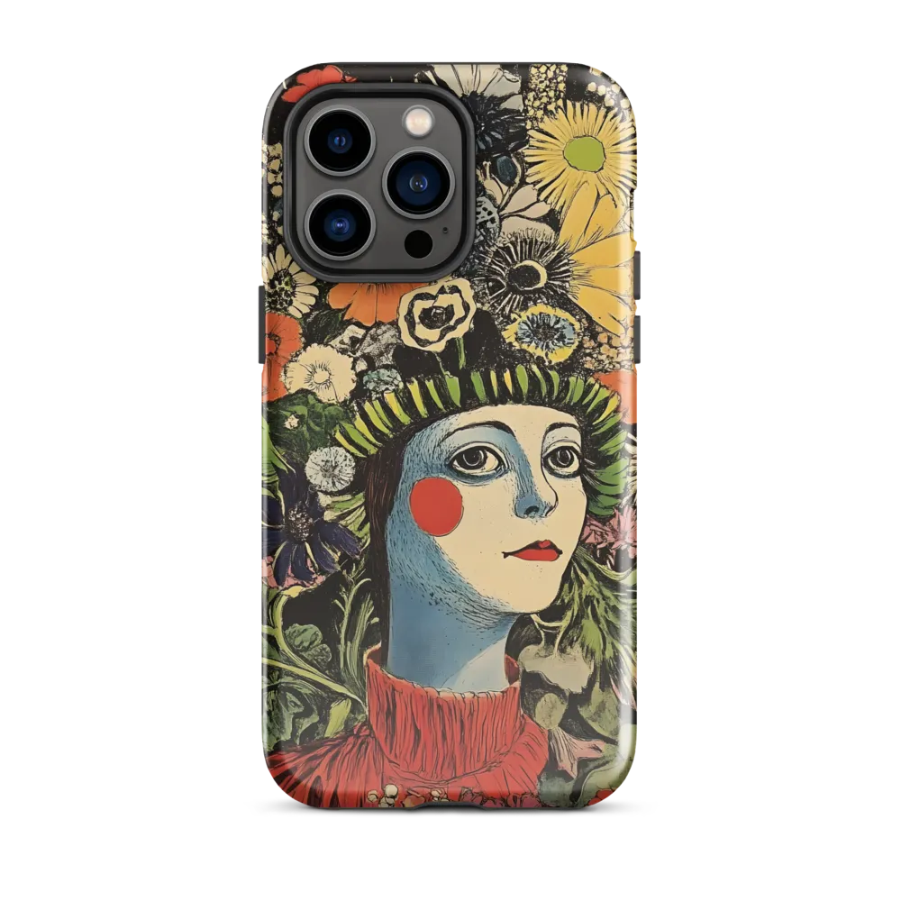 Floral Whimsy: A Portrait of Nature's Embrace
