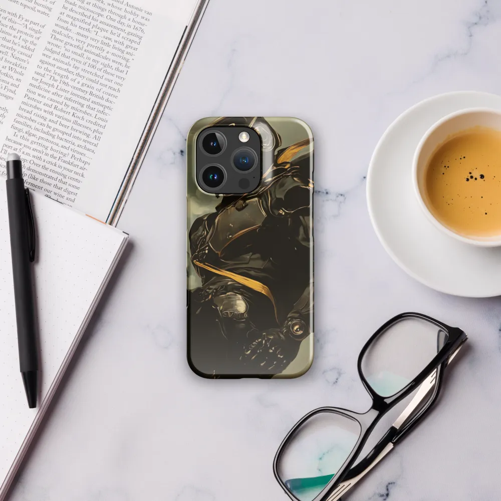 Ethereal Explorer: The Enigmatic Astronaut | Phone Case |  16 Pro | Snap Case | Glossy