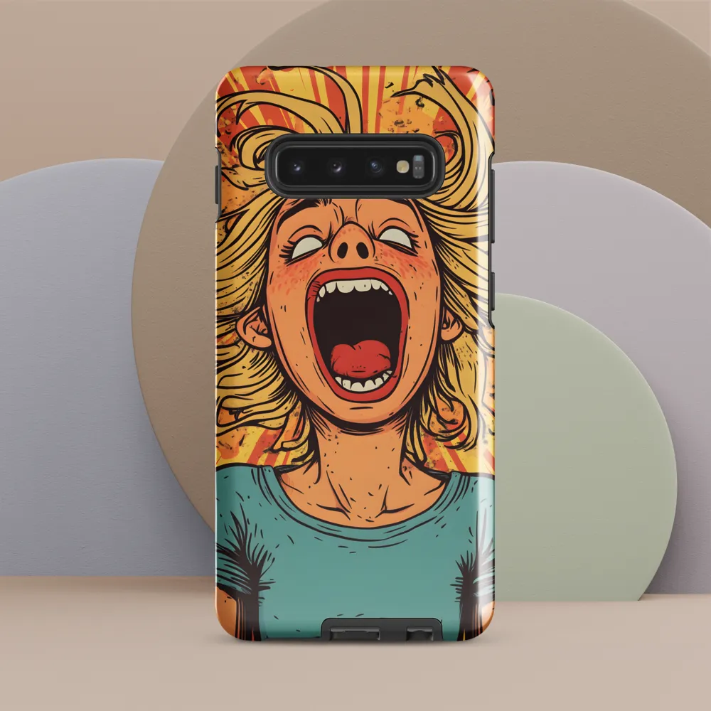 Unleashed Frustration | Phone Case |  S10 Plus | Tough Case | Glossy