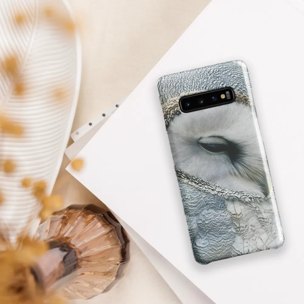 Whispers of the Night: A Portrait of Serenity | Phone Case |  S10 Plus | Snap Case | Glossy