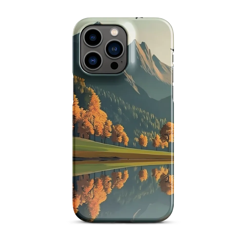 Reflections of Autumn | Phone Case |  14 Pro Max | Snap Case | Glossy