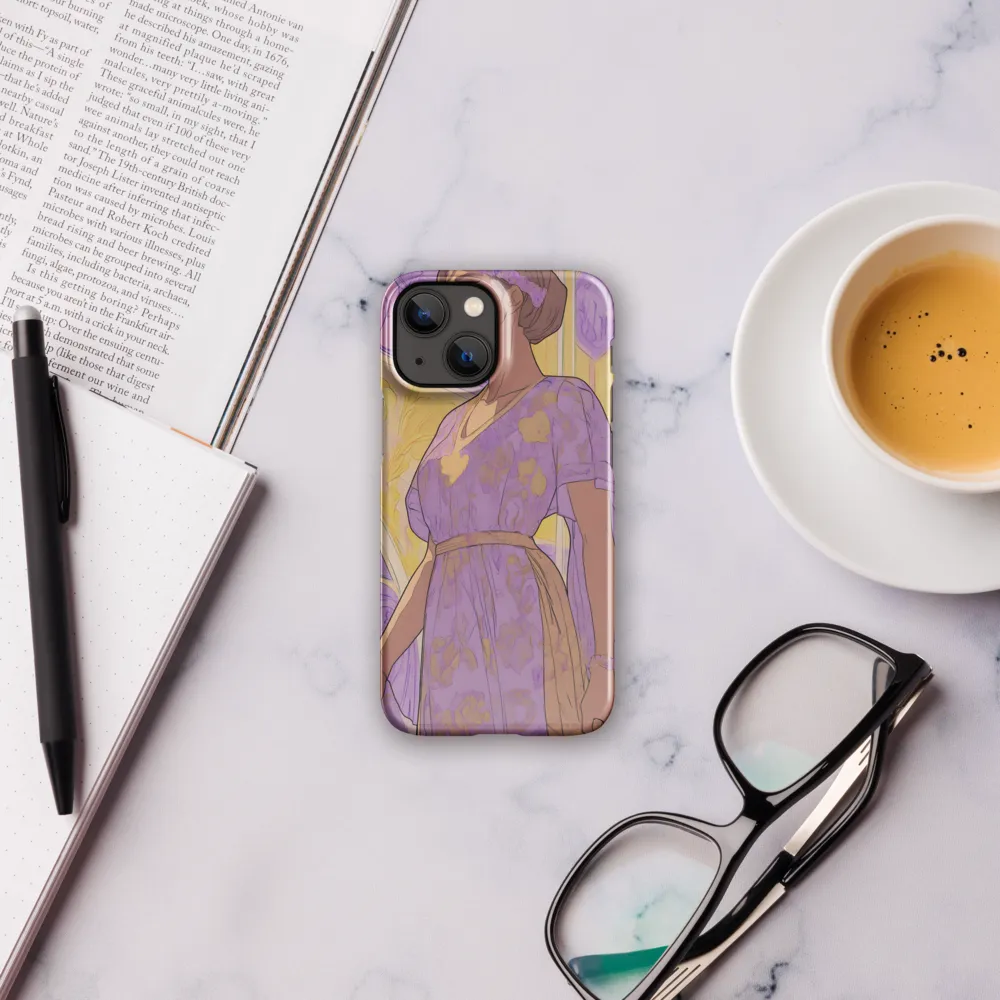 Elegance in Floral Harmony | Phone Case |  13 Mini | Snap Case | Glossy