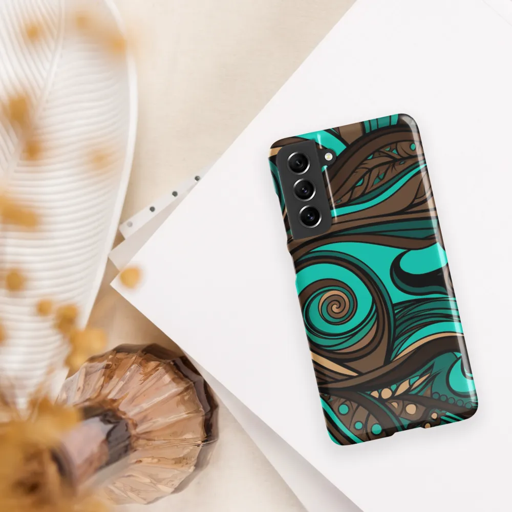 Fluctuating Currents | Phone Case |  S21 FE | Snap Case | Glossy