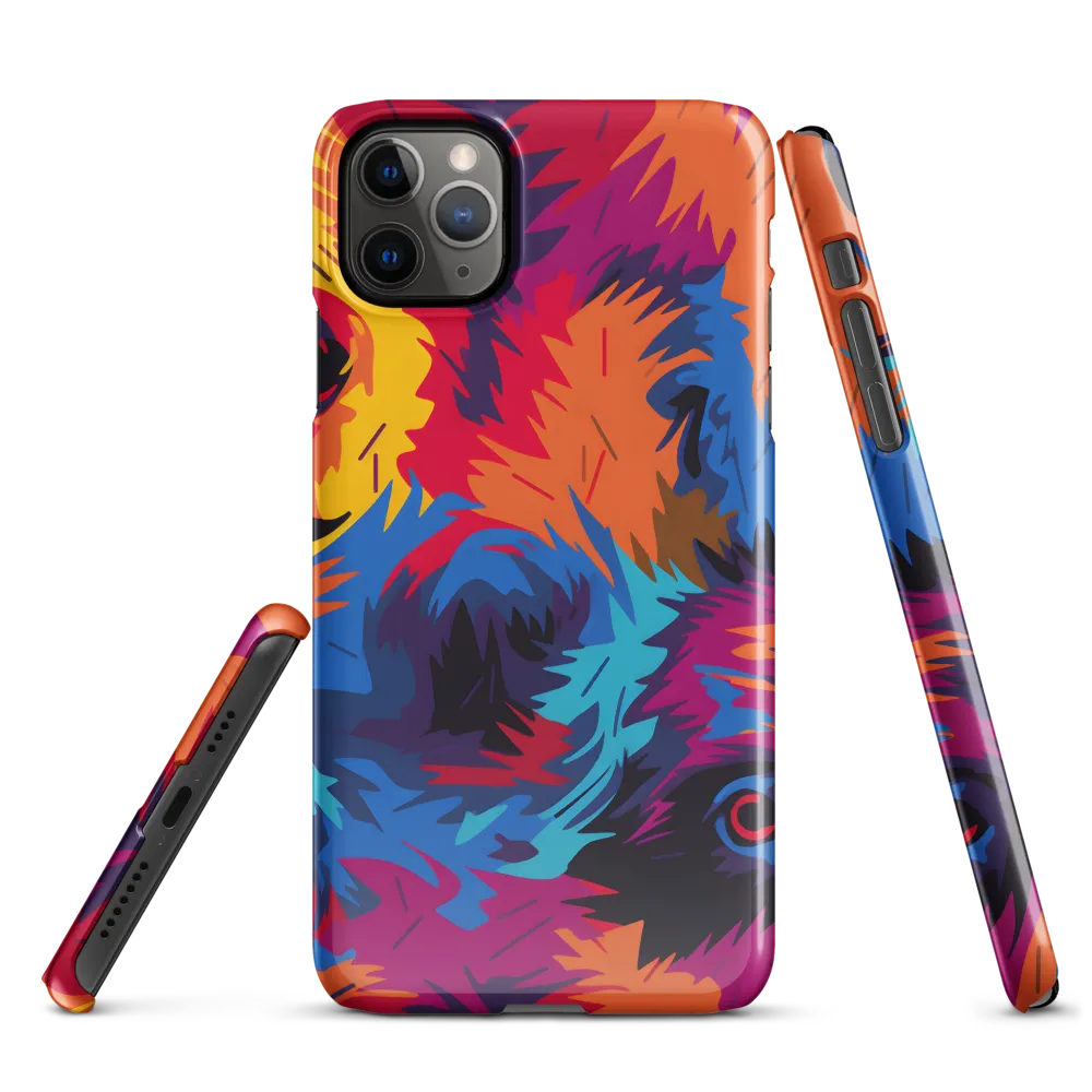 The Colorful Essence of Bears | Phone Case |  11 Pro Max | Snap Case | Glossy