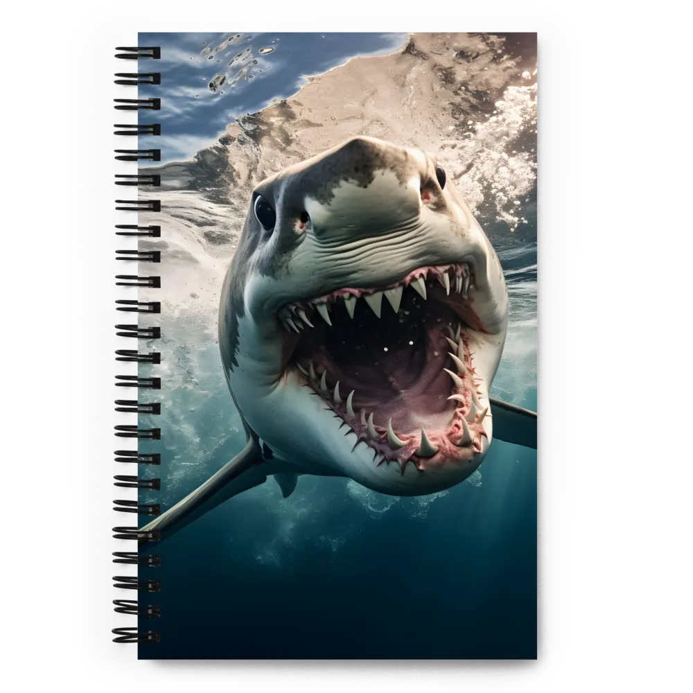 Fierce Majesty of the Ocean | Spiral Notebook