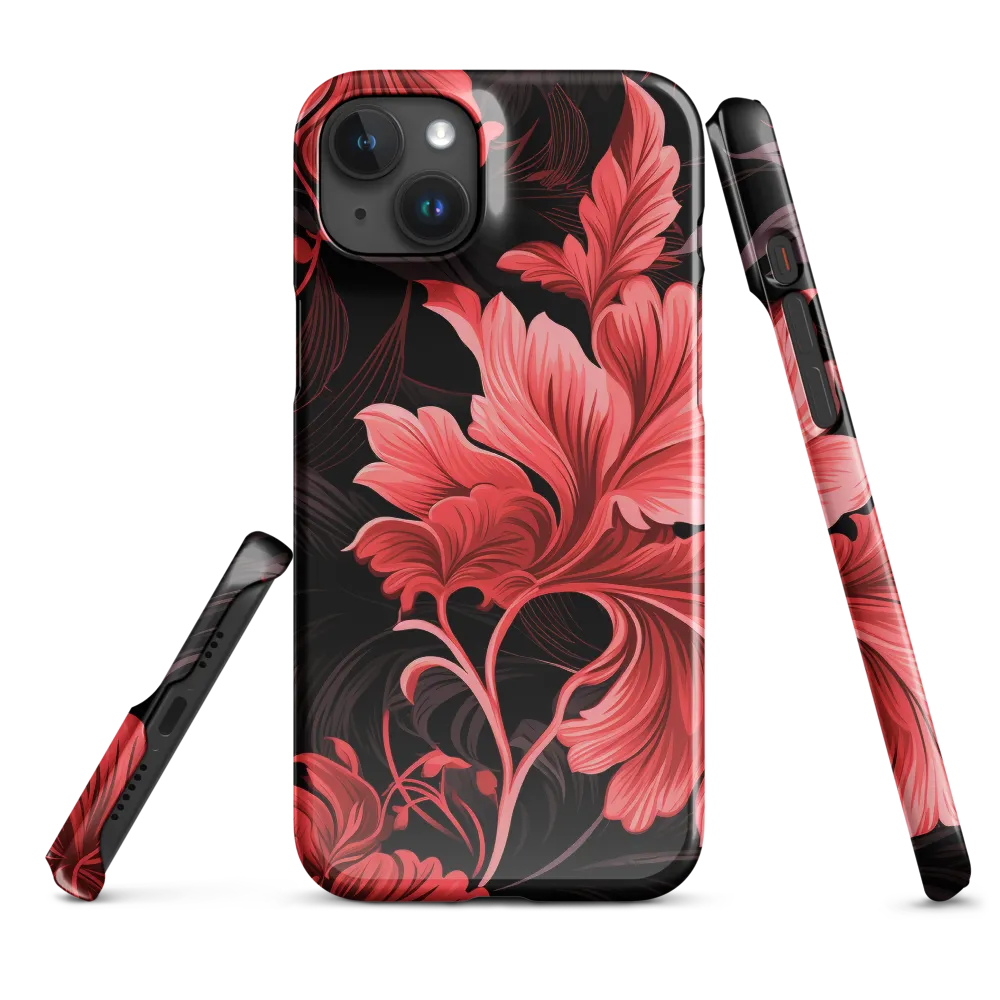 Tropical Elegance in Red