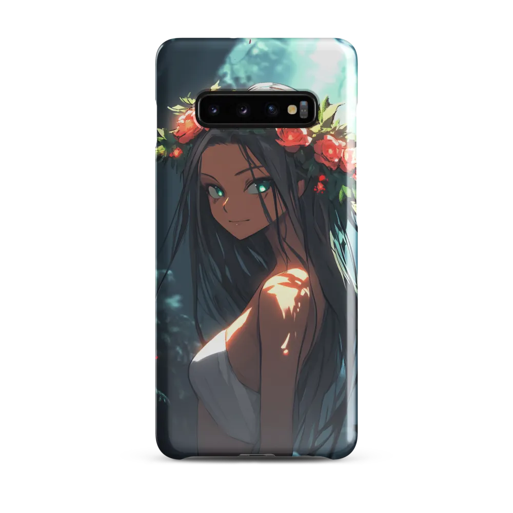 The Enchanted Forest Maiden | Phone Case |  S10 Plus | Snap Case | Glossy