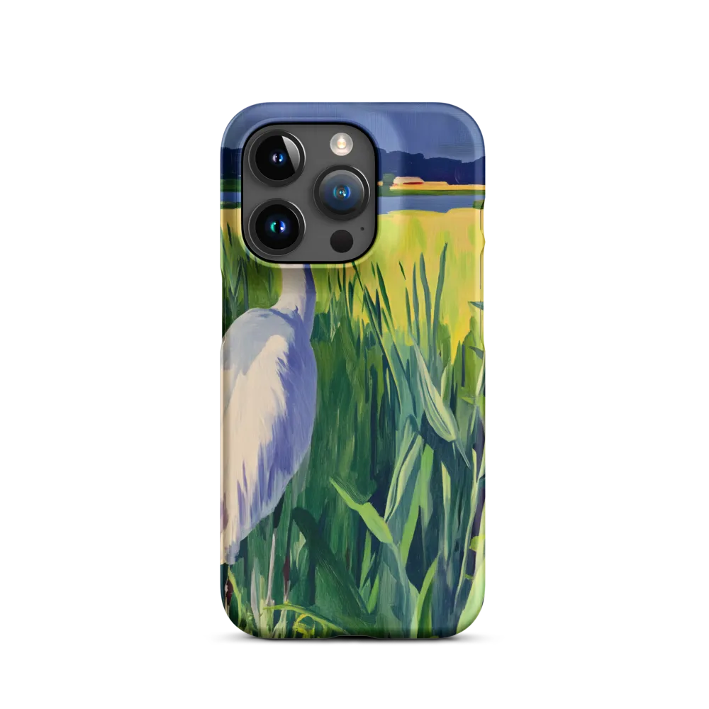 Graceful Presence: The Heron in the Meadow