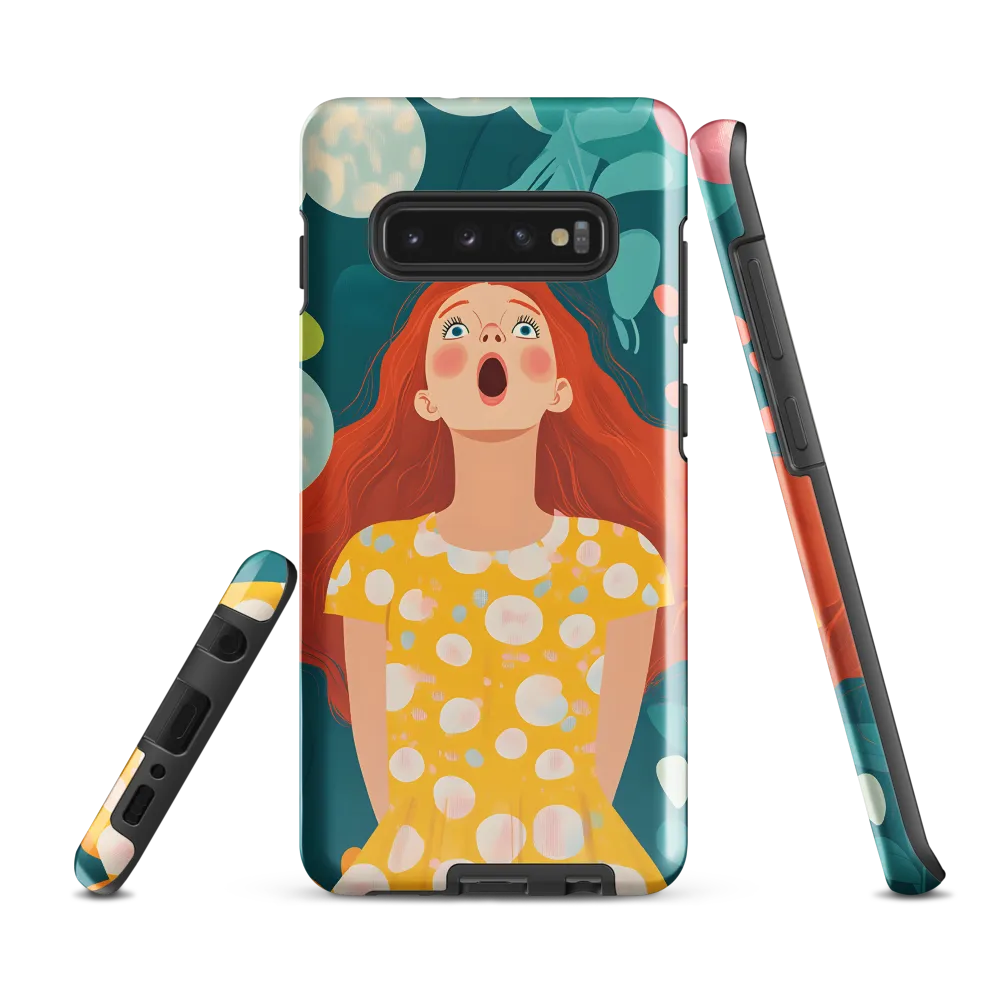 Joyful Expression | Phone Case |  S10 Plus | Tough Case | Glossy