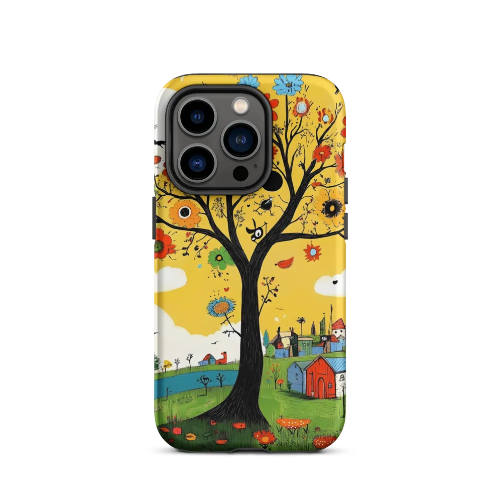 Whimsical Blooms of Life | Phone Case |  14 Pro | Tough Case | Matte