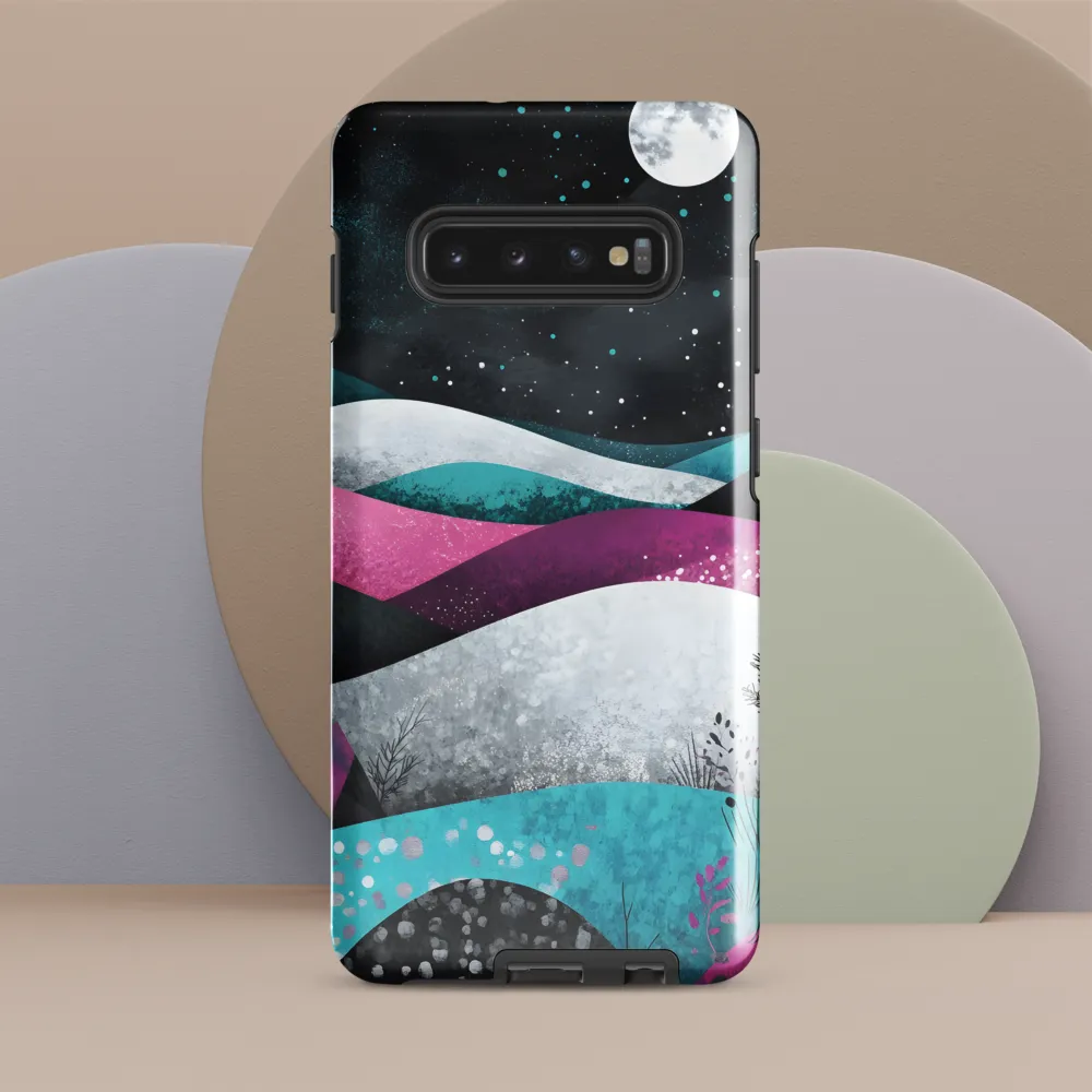 Moonlit Serenity | Phone Case |  S10 Plus | Tough Case | Glossy