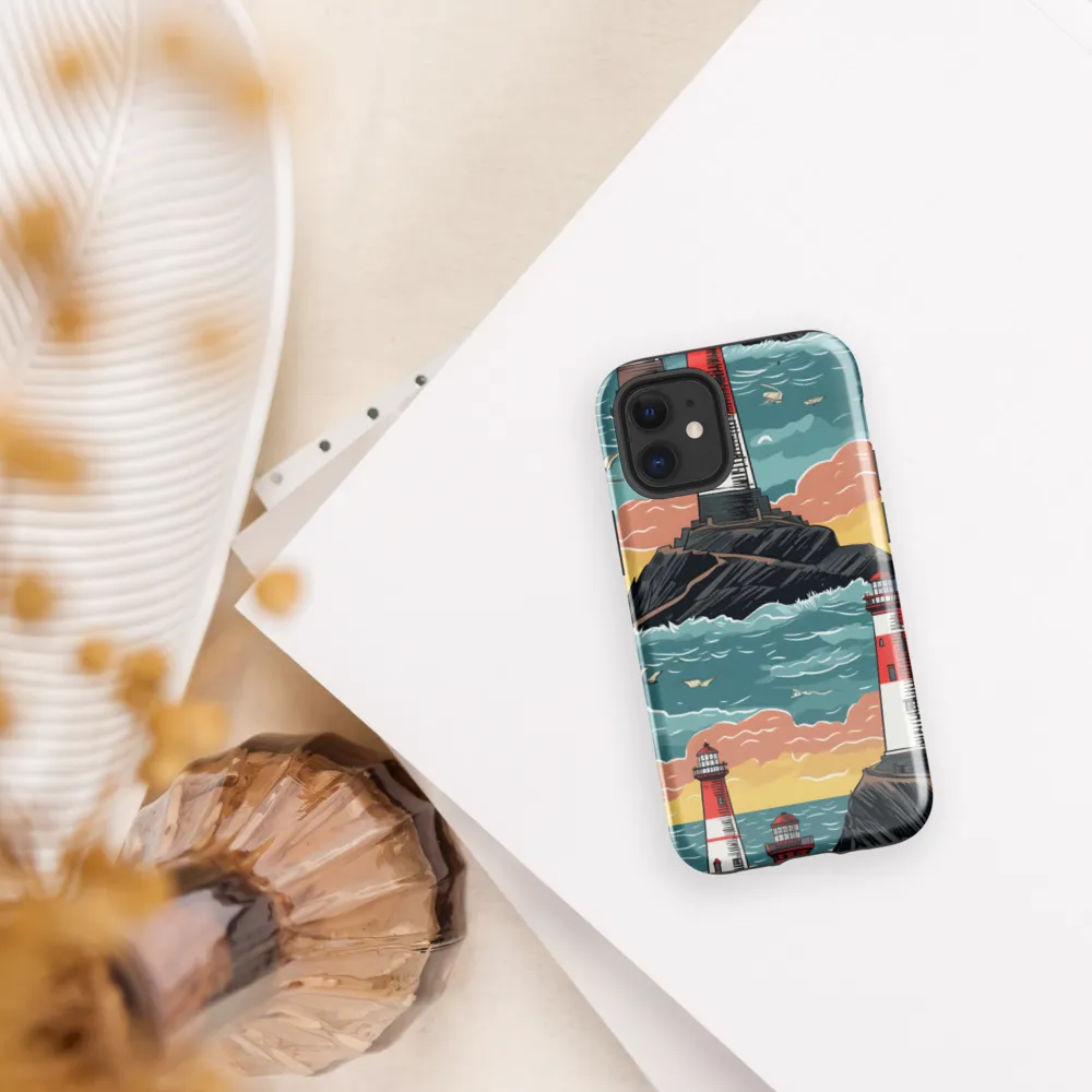 Lighthouses in a Whimsical Ocean
