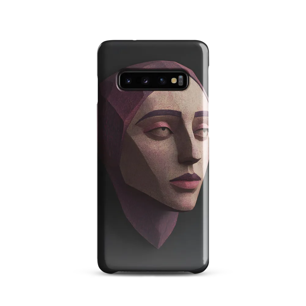 Geometric Elegance: A Contemporary Portrait