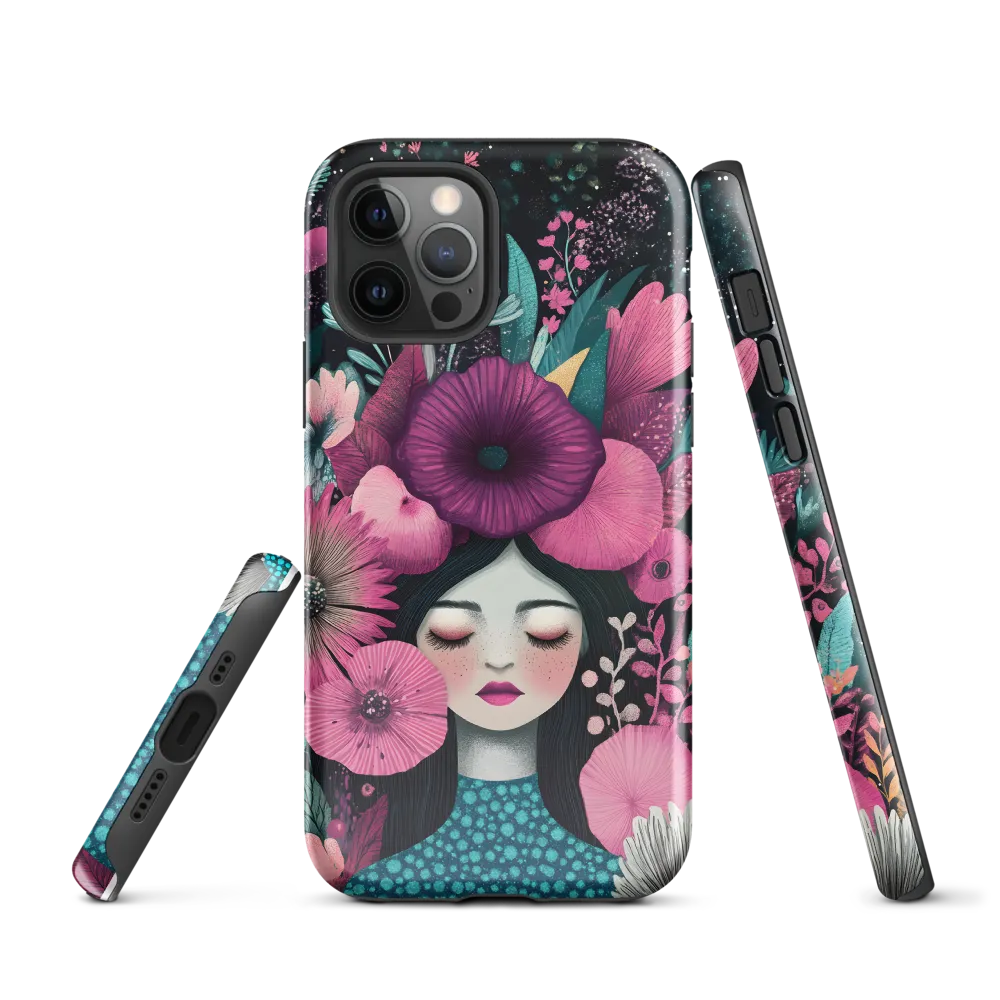 Blooming Serenity | Phone Case |  12 Pro | Tough Case | Glossy