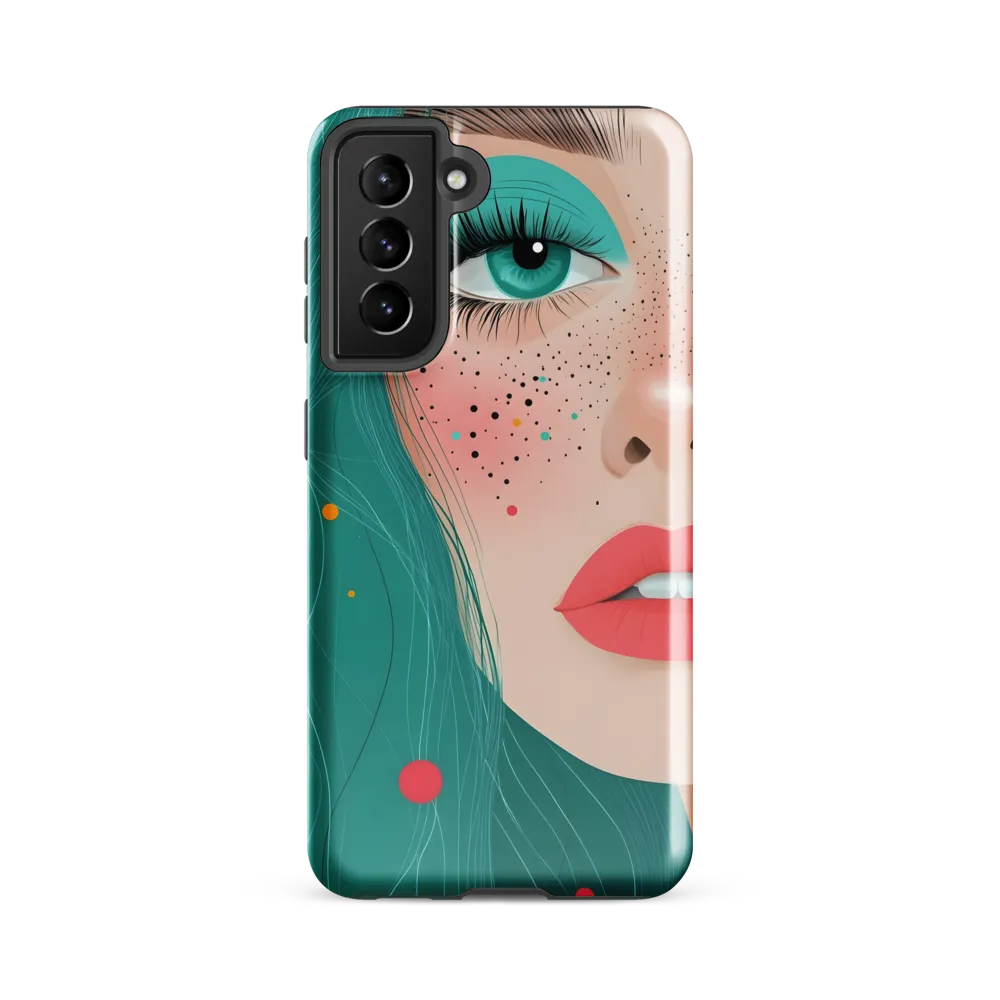 A Playful Portrait: Turquoise Temptation