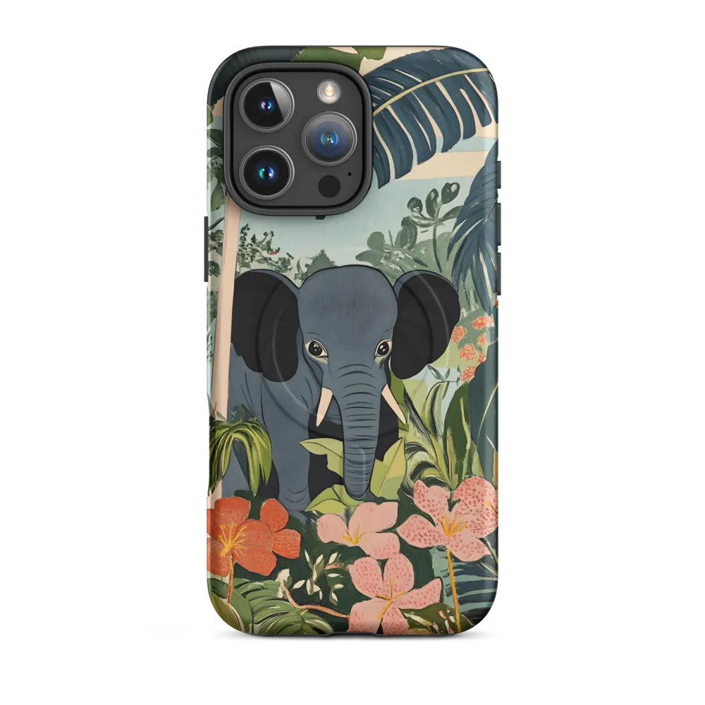 Jungle Guardian: An Elephant's Sanctuary | Phone Case |  16 Pro Max | MagSafe® Tough Case | Matte