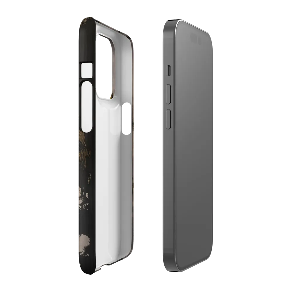 Majestic Silence: The Golden Tiger | Phone Case |  14 Pro | Snap Case | Matte