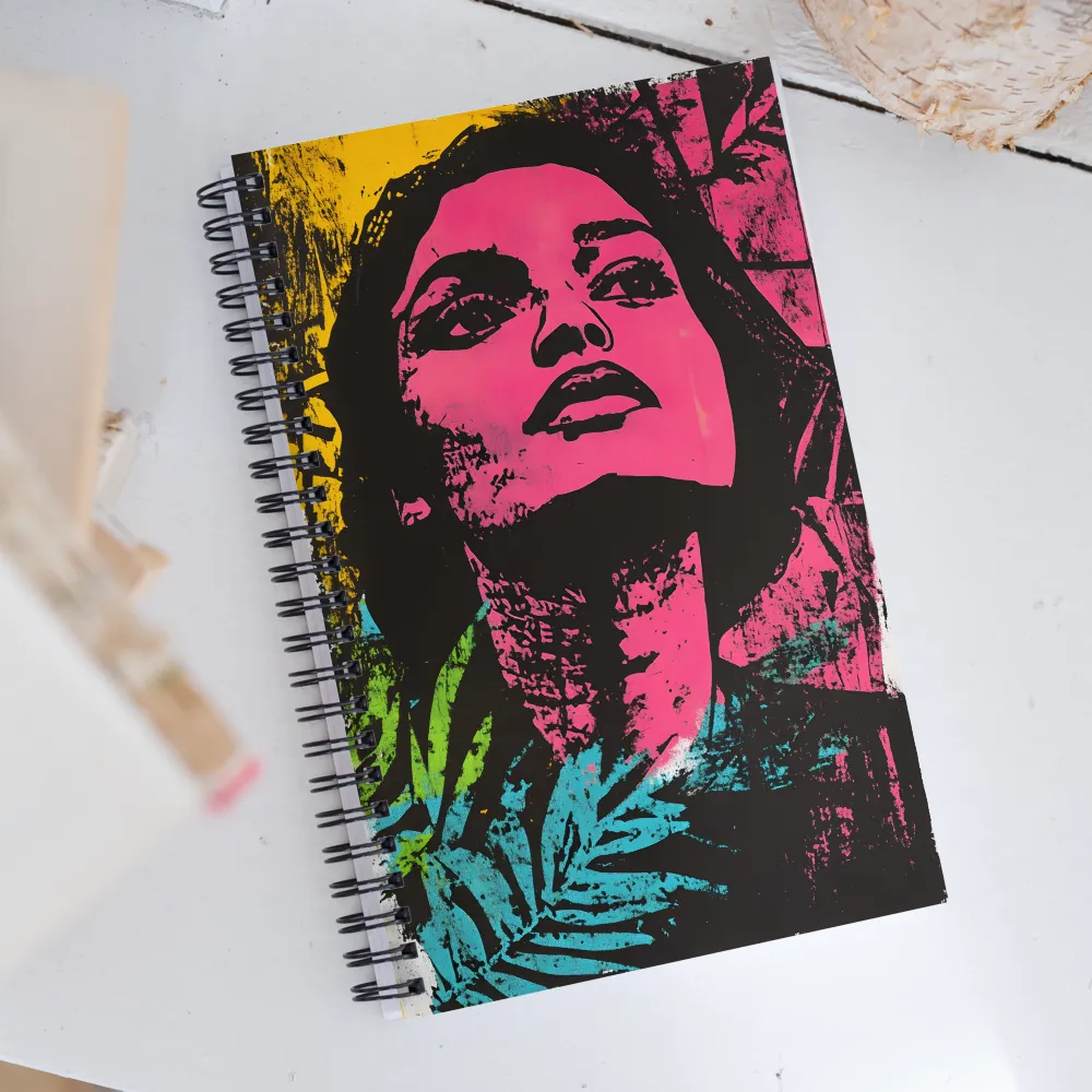 Vibrant Reflections | Spiral Notebook