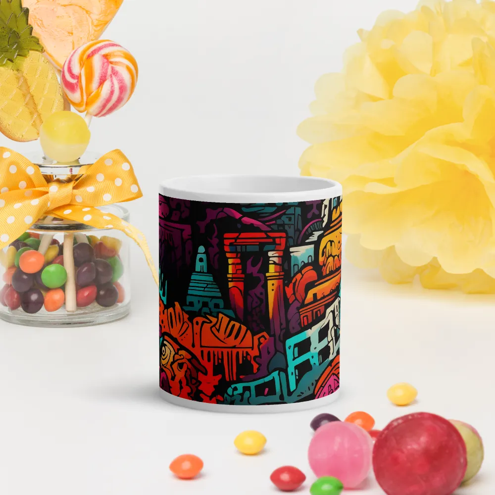 Vibrant Urban Surrealism | Mugs | Multiple Sizes & Colors