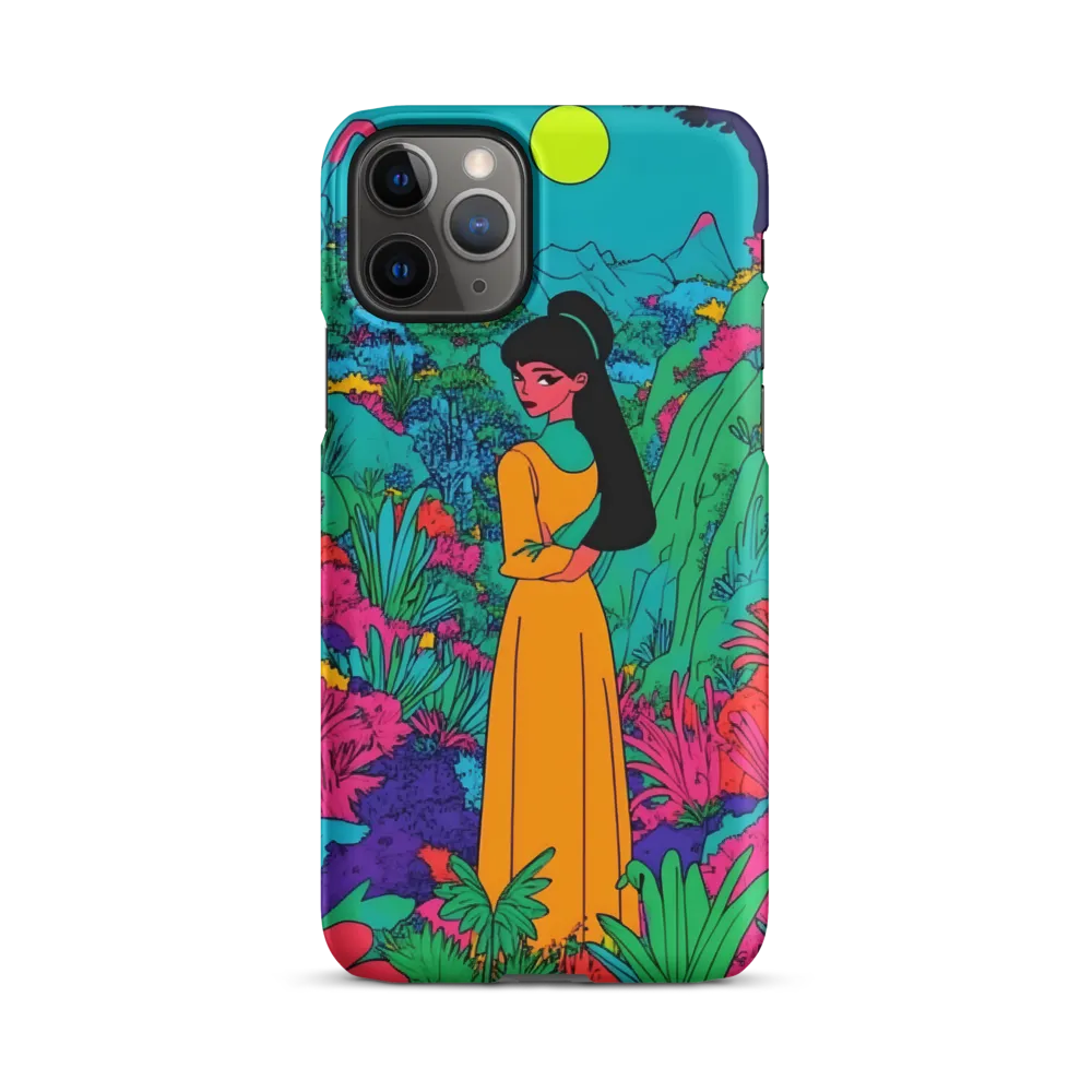 Ethereal Serenity in a Psychedelic Landscape