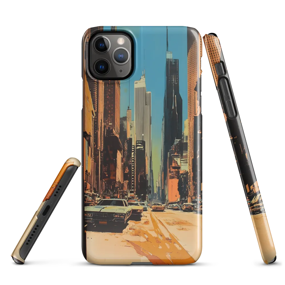 Urban Symphony: A Journey Through Skyscrapers | Phone Case |  11 Pro Max | Snap Case | Glossy