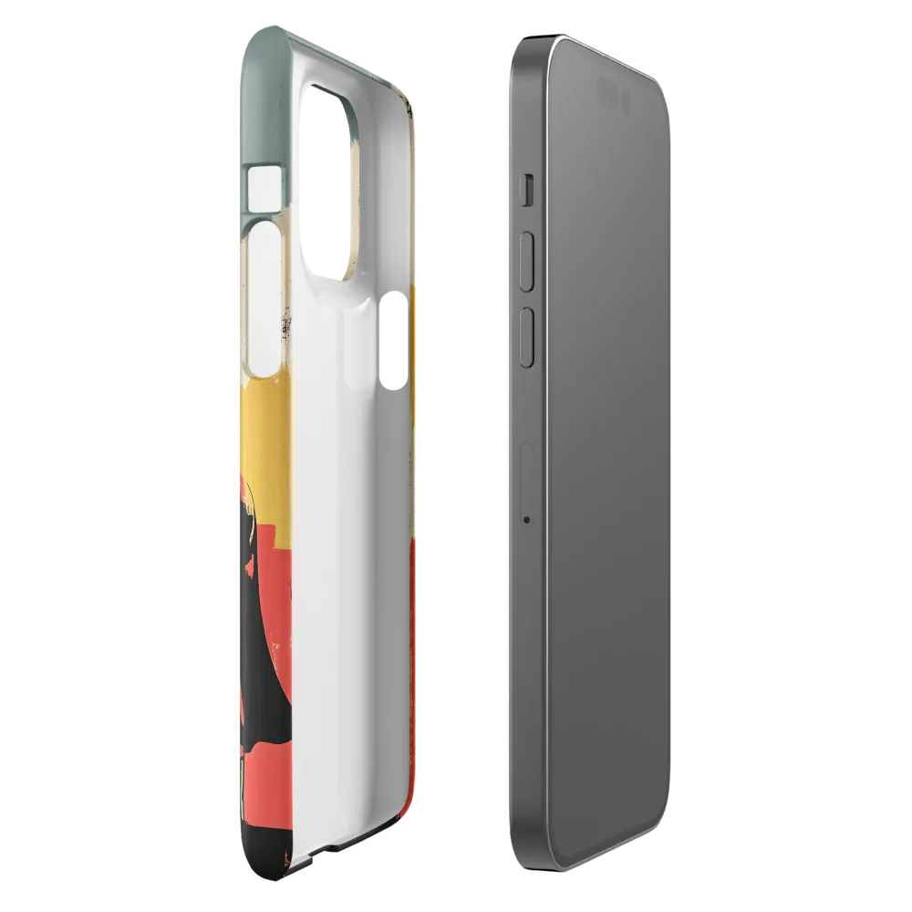 Hero in the Urban Dawn | Phone Case |  14 Pro Max | Snap Case | Glossy