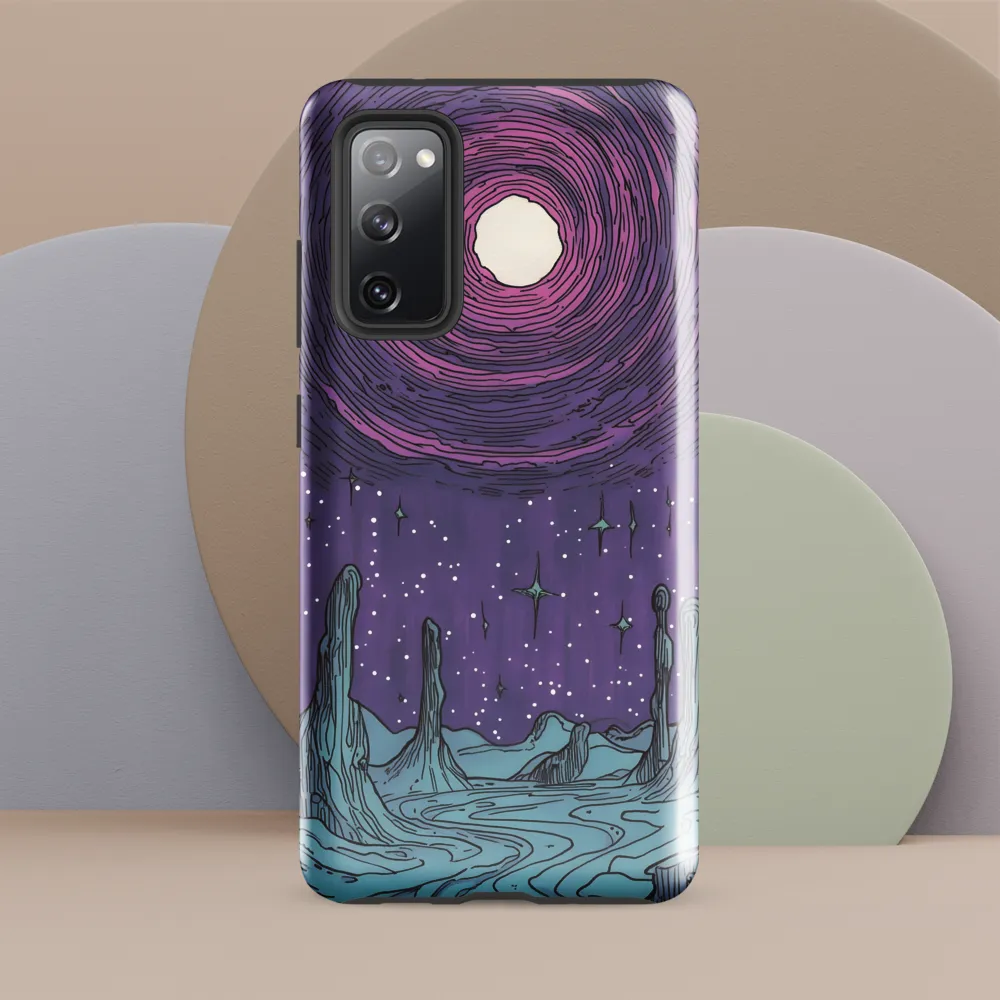 Celestial Whirl | Phone Case |  S20 FE | Tough Case | Glossy