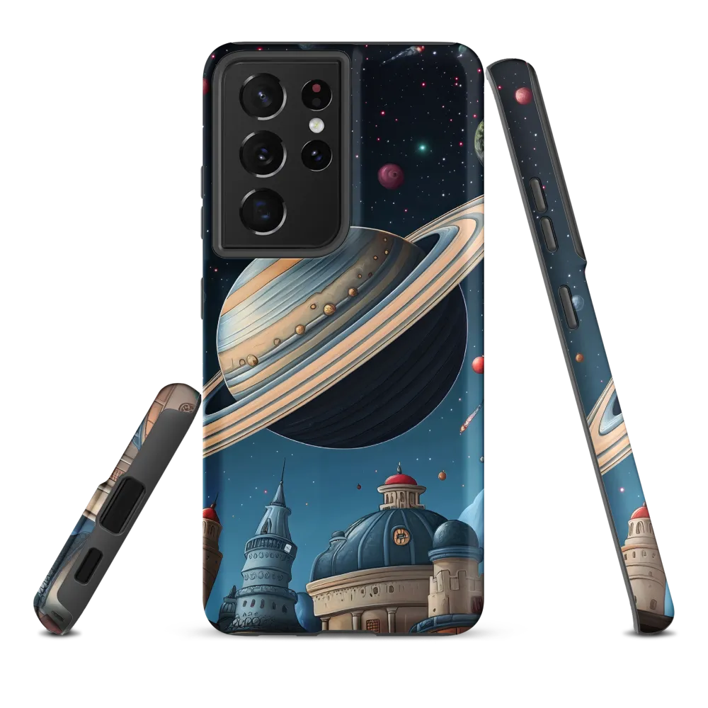 Celestial Cityscape: Wonders of the Cosmos