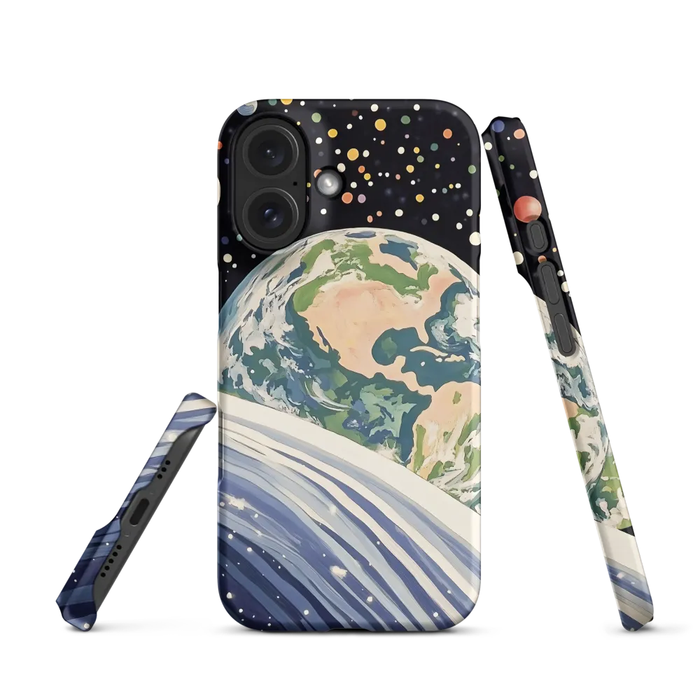Celestial View: A Surreal Journey Through Space