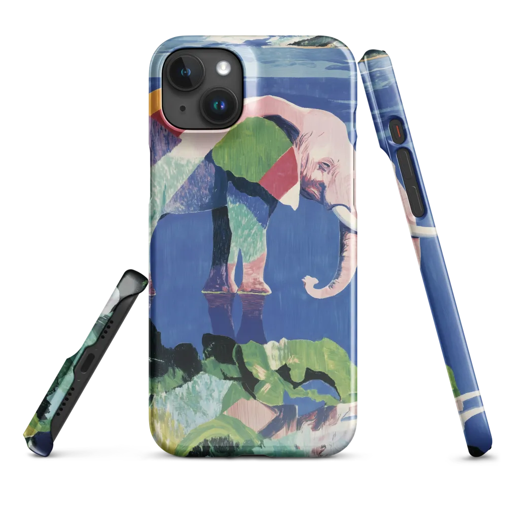 Serenity in Color: The Elephants of Reflection