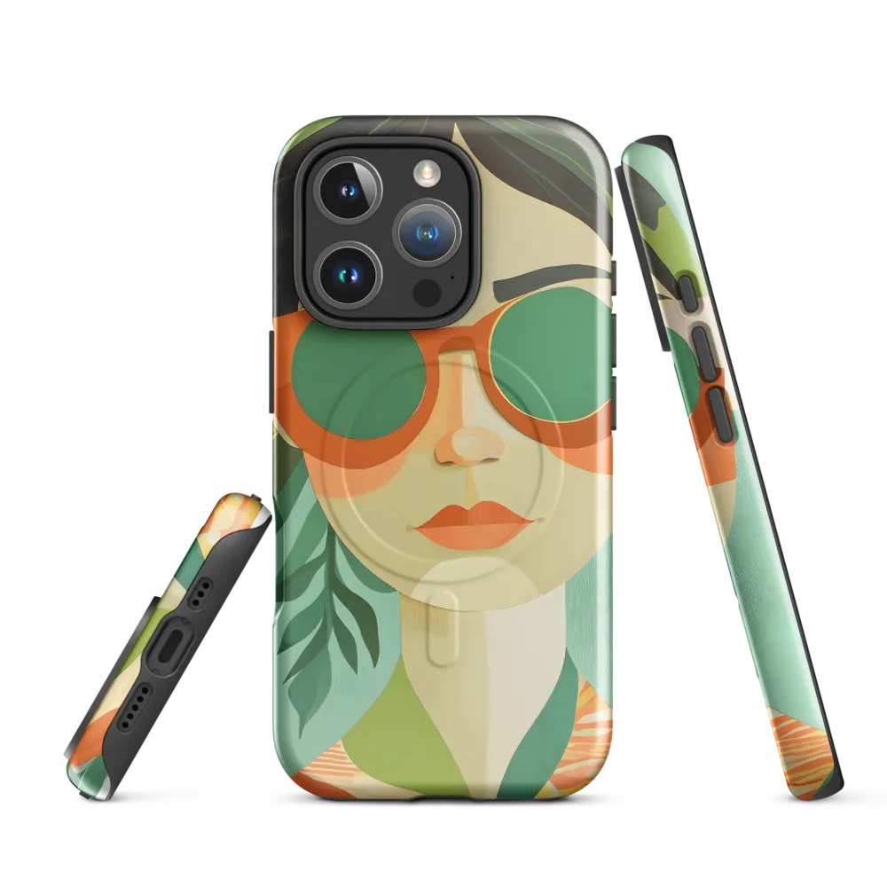 Bold Serenity: A Modern Portrait