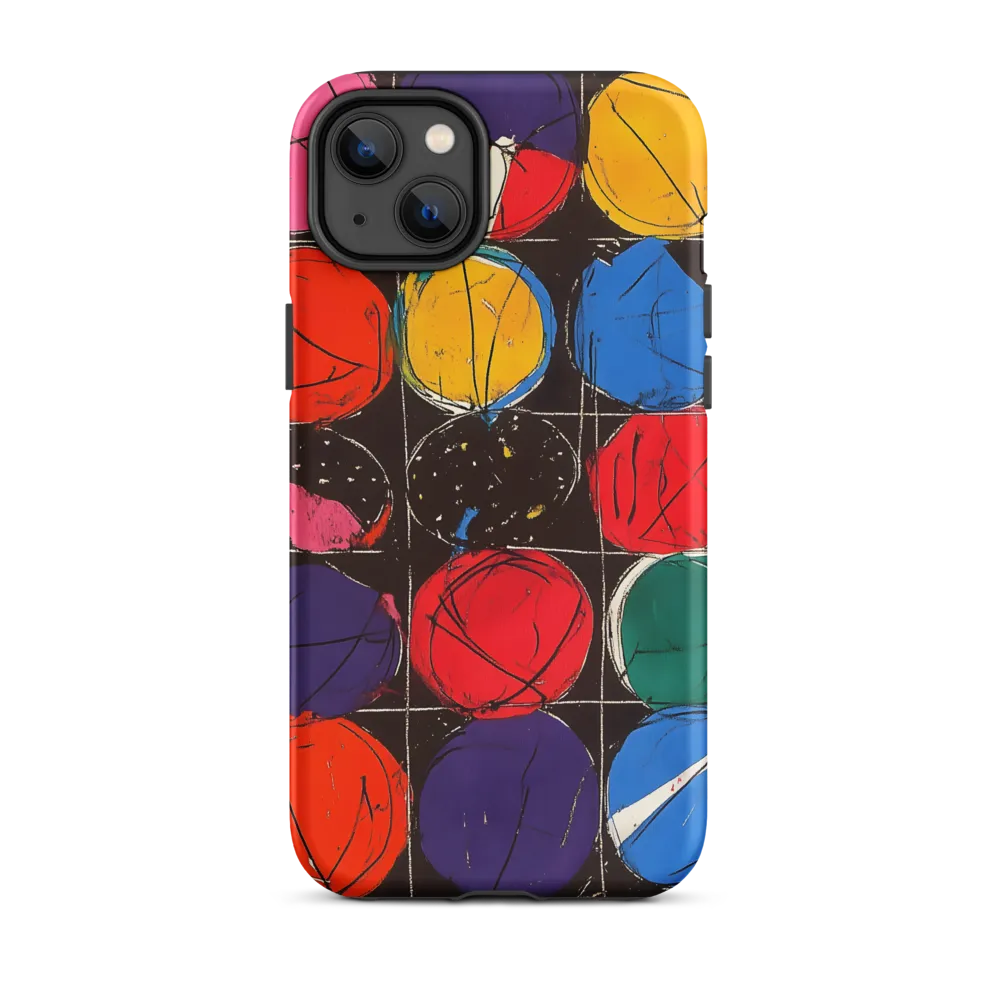 Colorful Circles in Abstract Harmony